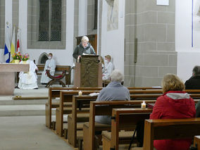 Lumen Christi - Auferstehungsmesse in St. Crescentius (Foto: Karl-Franz Thiede)